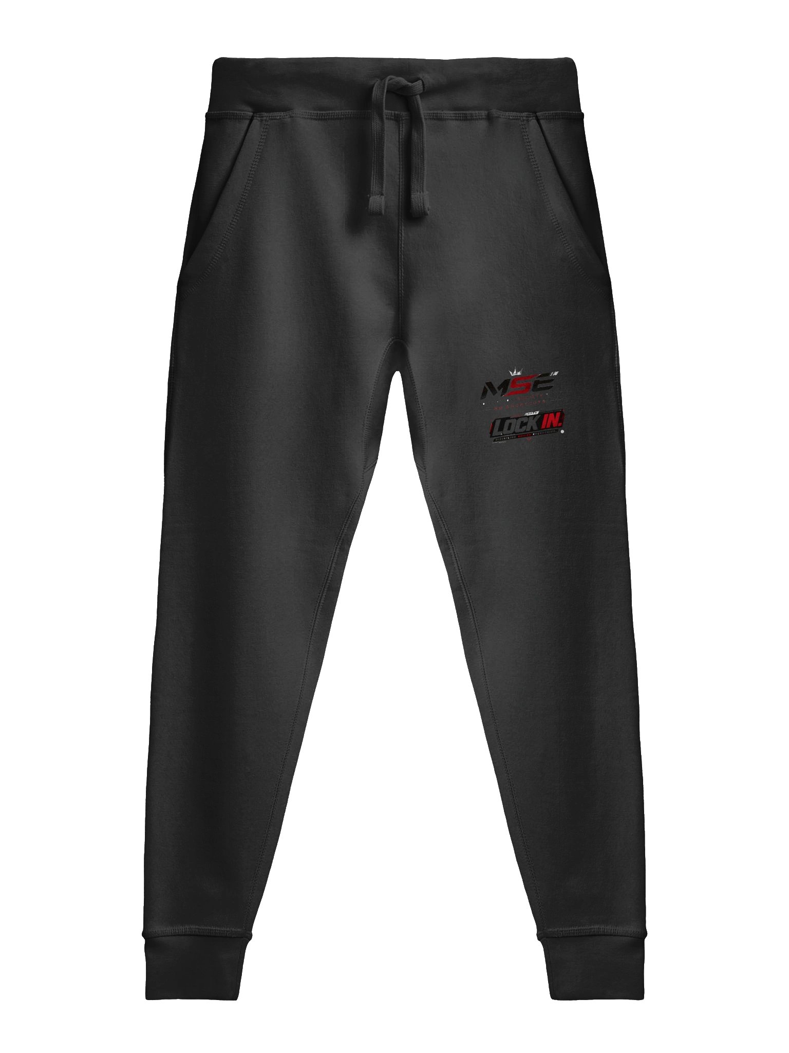 Lock In. Discipline Builds Everything. — MSE Premium Joggers product image (1)