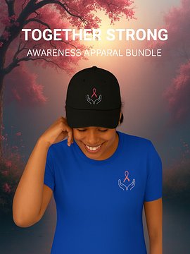 Pink Ribbon - Together Strong: Awareness Apparel Bundle