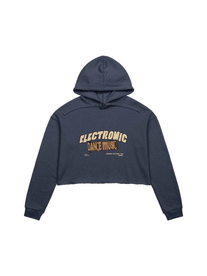 EDM Vibes Crop Hoodie product image (2)