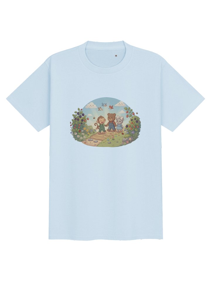 Dječja majica (Veličina XS - XL)- Šumska avantura Lutkice Line i prijatelja🐞🌳🐵🐻 product image (1)