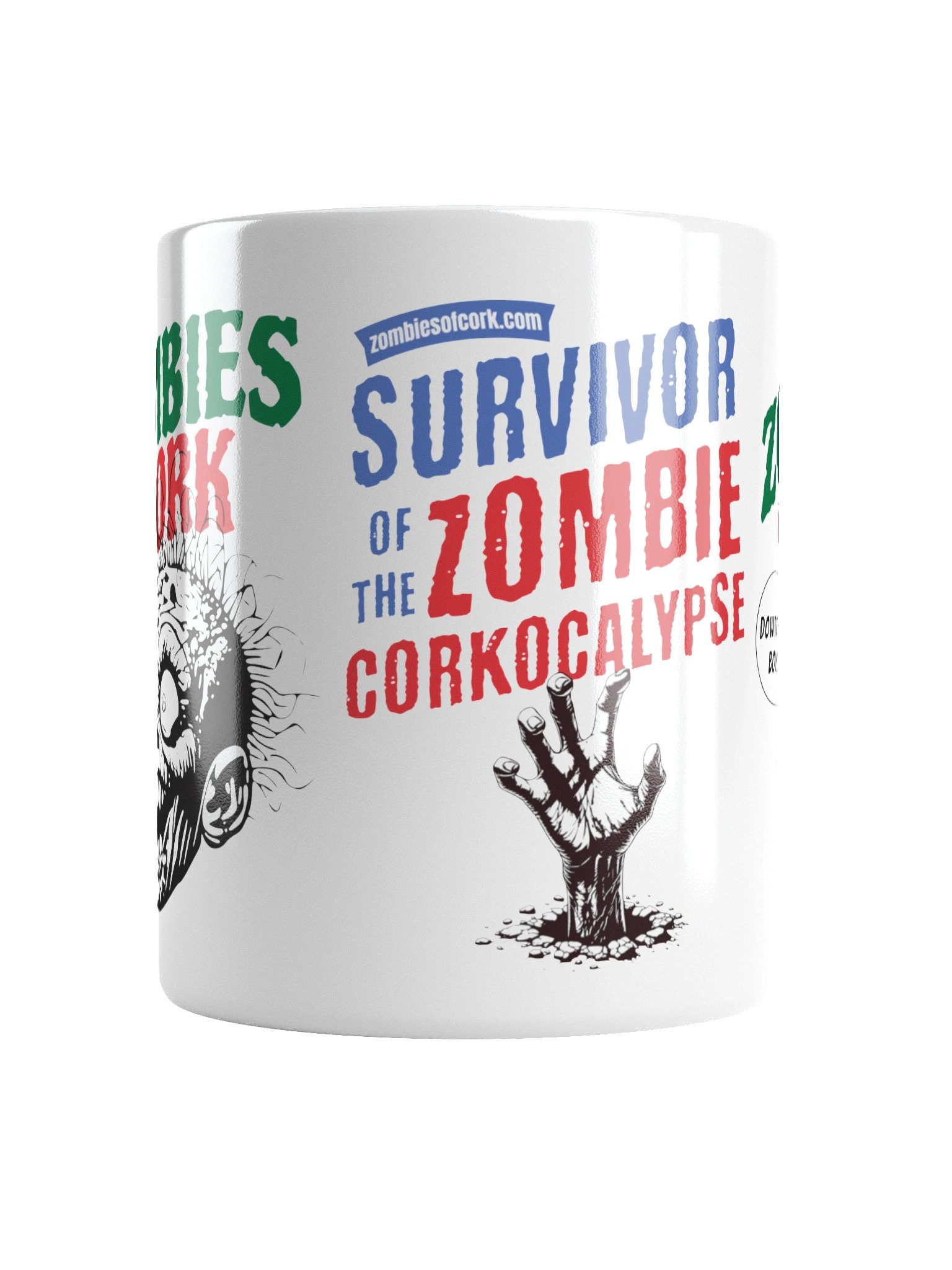 Zombie Tot Mug – Survivor of the Zombie Corkocalypse product image (3)
