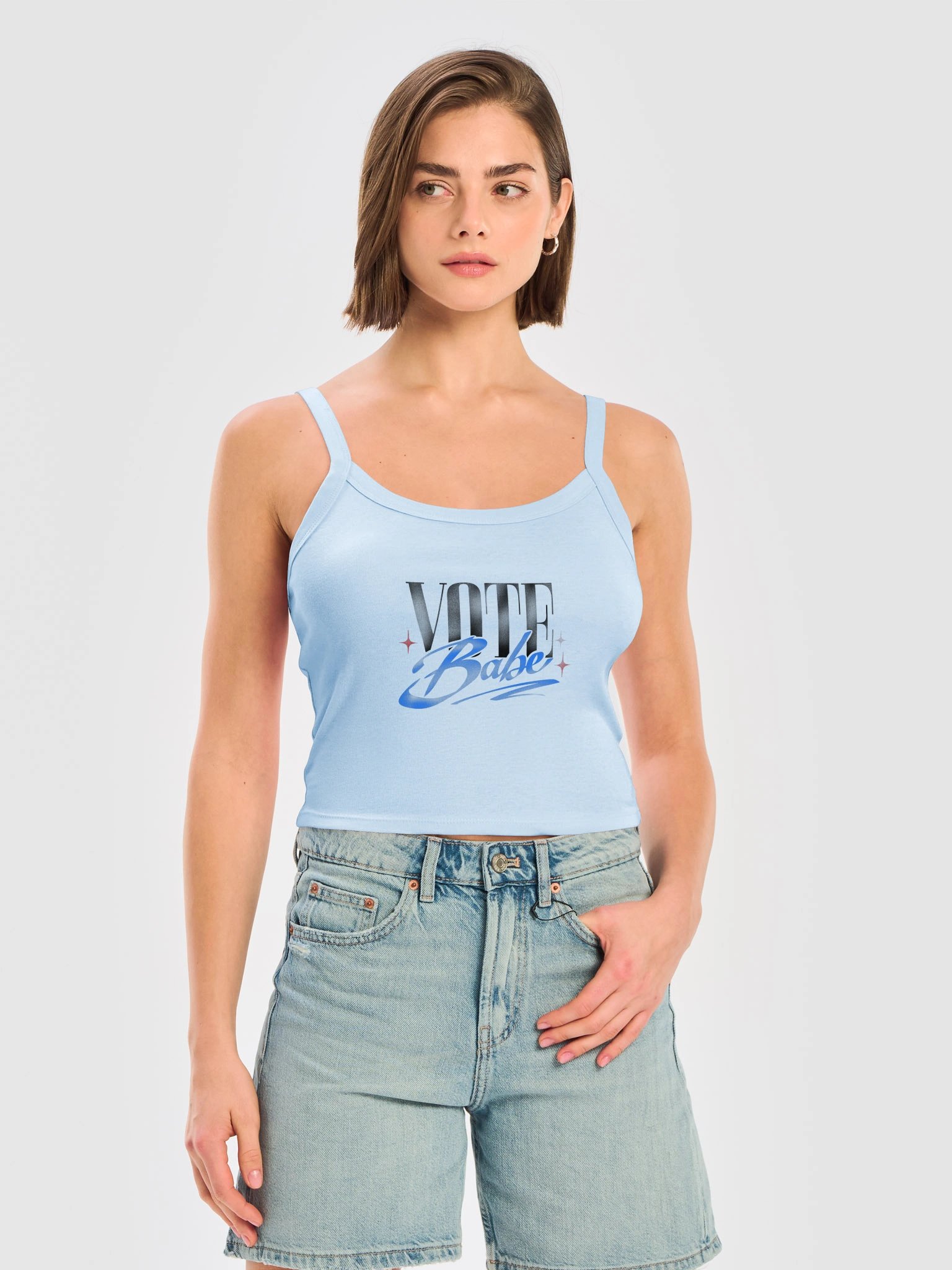 Vote Babe Cropped Tank product image (3)