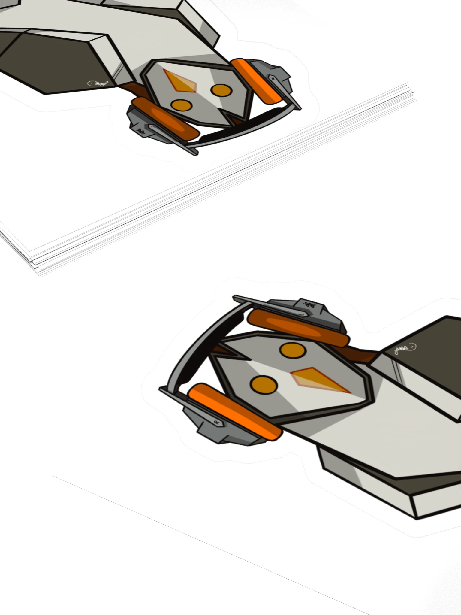 The Beats Owl — Kiss-Cut Sticker product image (4)