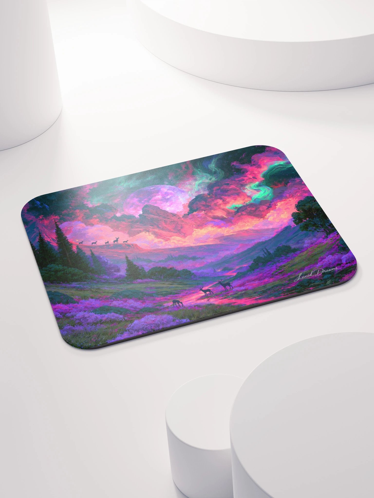 Neon Moon Valley Mousepad product image (4)