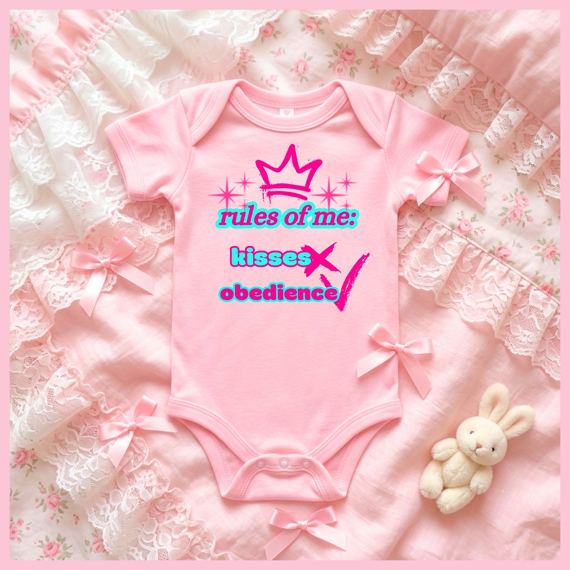 RULES OF ME🩷Super Soft🪽Onesie🩷 product image (1)
