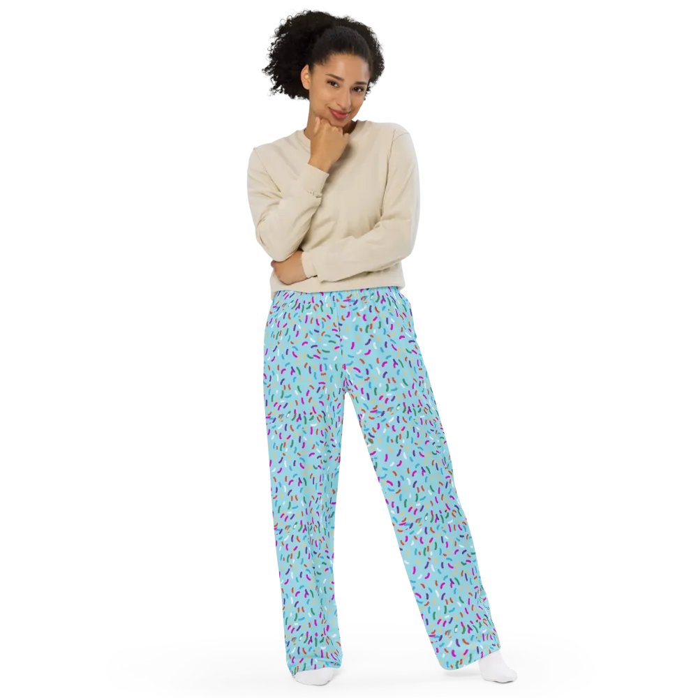 Blue Sprinkle Wide Pant product image (11)