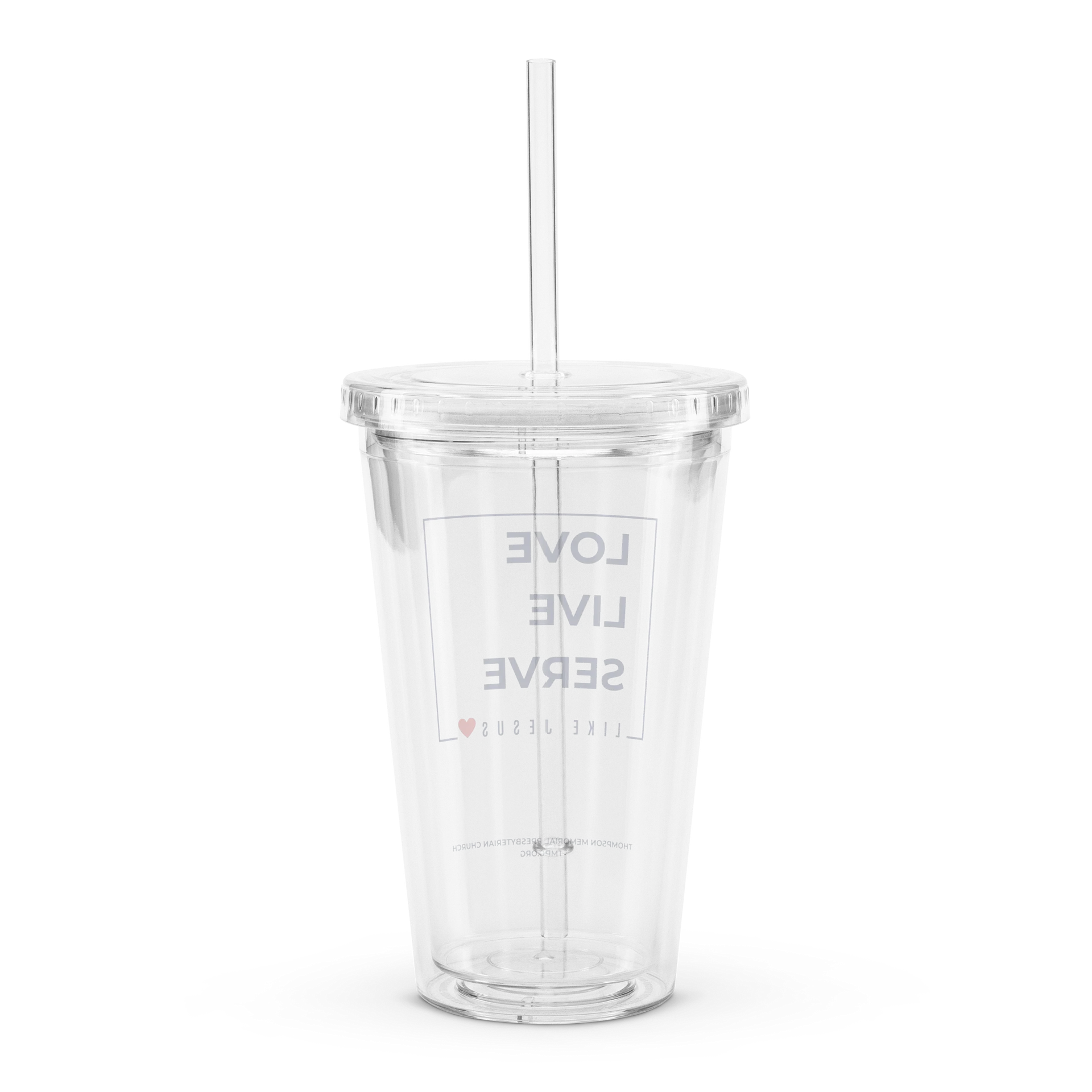 Love. Live. Serve. Like Jesus 16oz. Plastic Tumbler product image (2)
