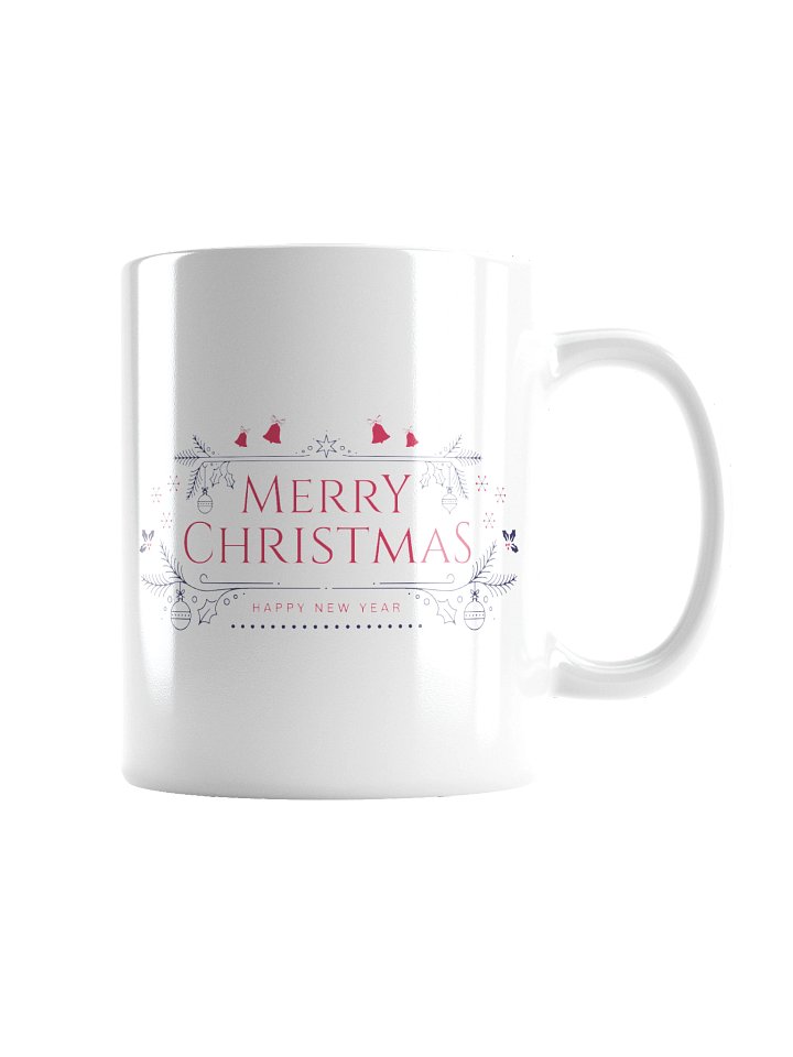 Festive White Glossy Mug: A Perfect Christmas Gift Idea product image (2)