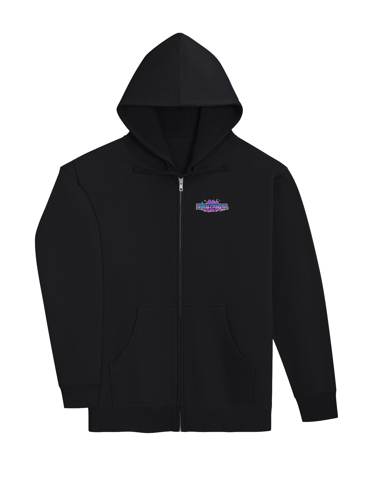 DJ_D3LUZIONAL FLEECE ZIP UP product image (3)