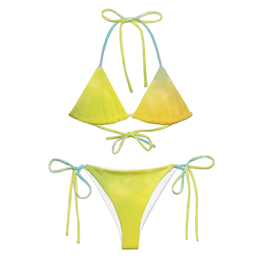 Blur cloud rainbow Design String Bikini - V9 product image (7)