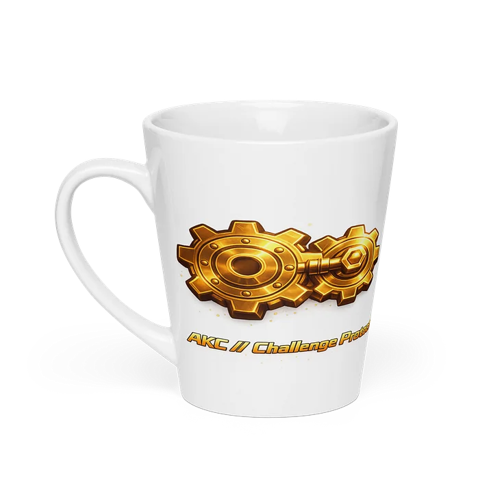 • AKC // Challenge Protocol Latte Mug | Challenge Day Thursday | Arkfall Kitty Collective product image (1)