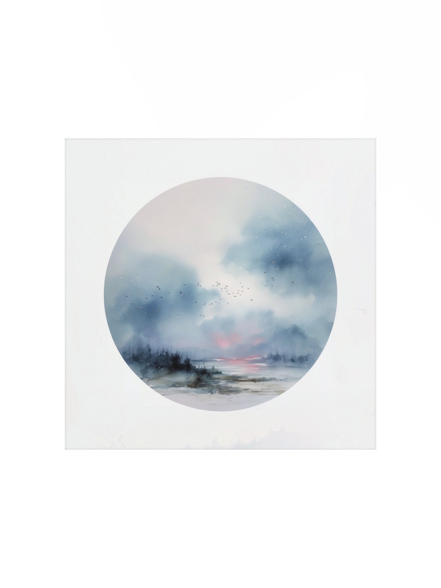 Powder Blue: Misty Marsh Circle product image (5)