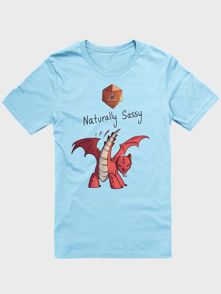 'Naturally Sassy' Dragon Supersoft T-Shirt product image (3)