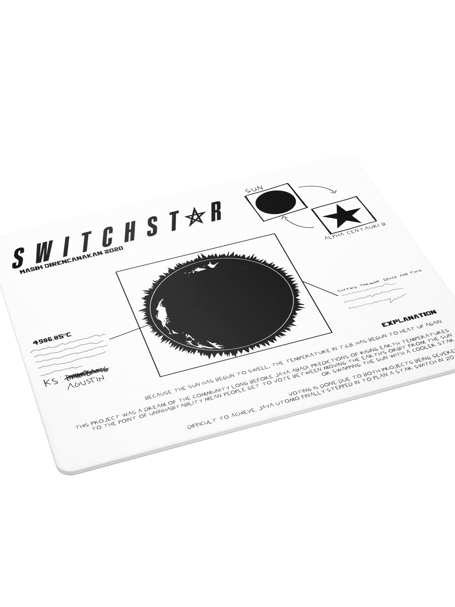 DESKMAT | SWITCHSTAR (WHITE EDITION) product image (5)