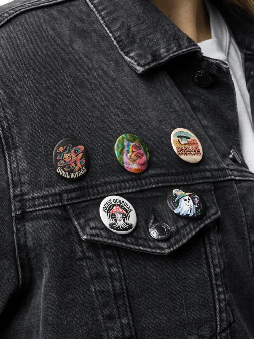 Trippy Village Pin Set product image (6)