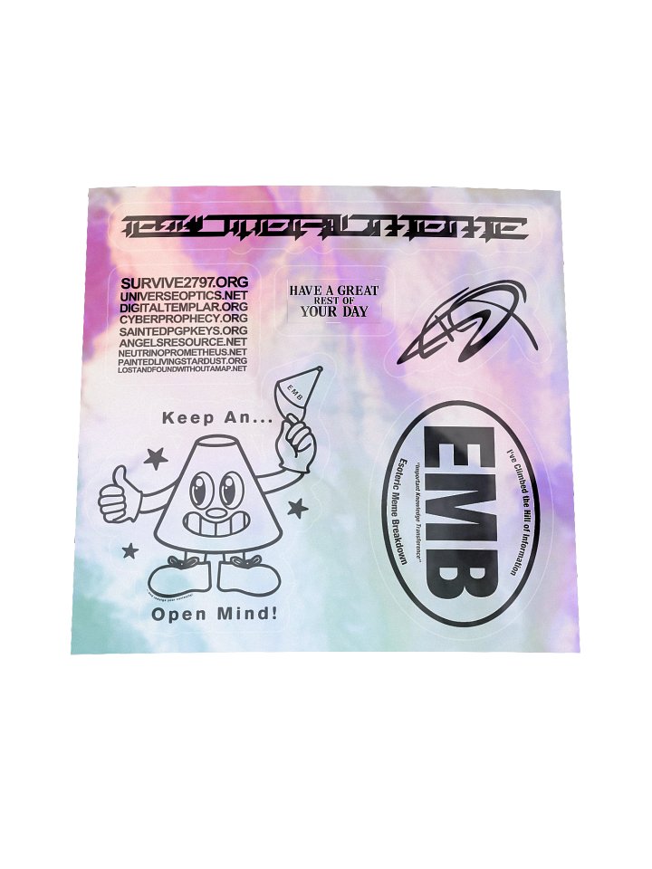 Make People Go "uhhhhhh...." Holo Sticker Starter Pack product image (1)