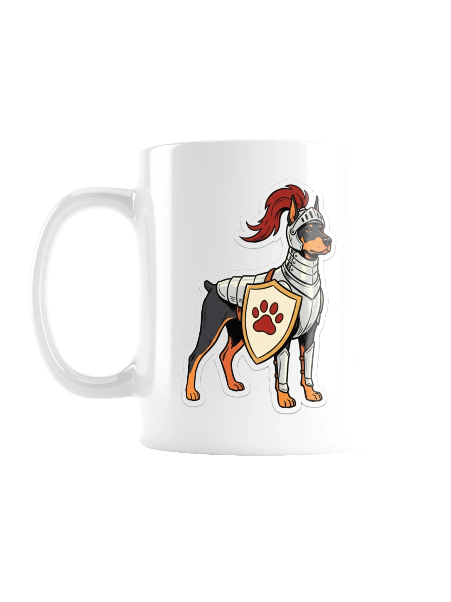 Knight Doberman Mug product image (1)