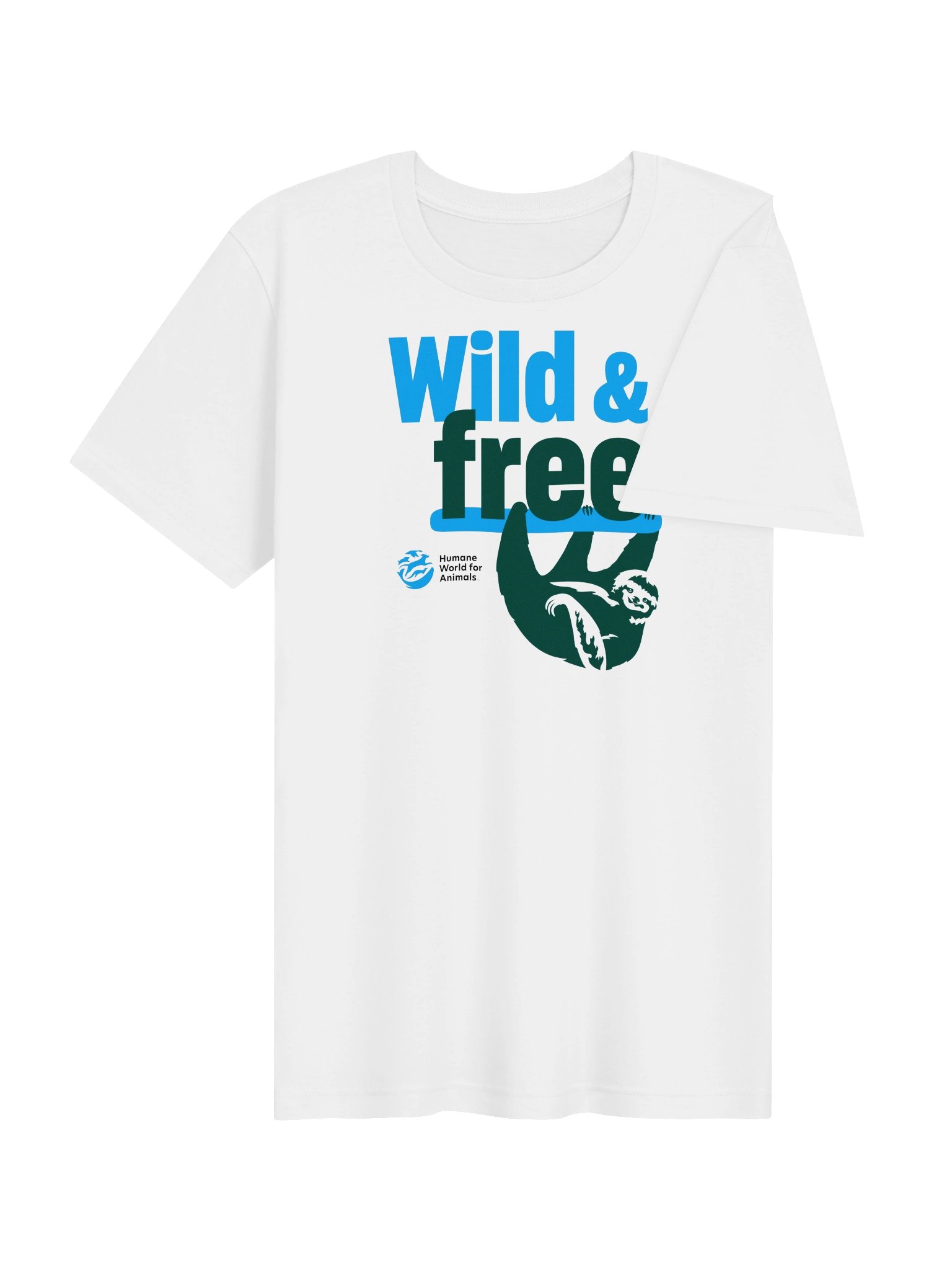 Wild & free - Sloth - T-shirt product image (6)