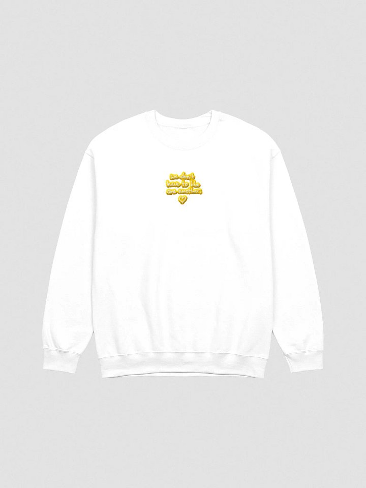 ONE ANOTHER (gold bubble design 2) embroidered crewneck product image (2)