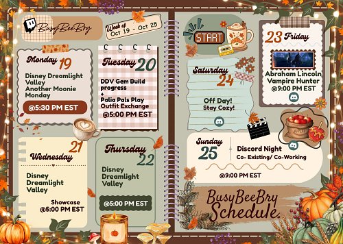 Another week, another line up on @twitch  featuring our beloved @disneydreamlightvalley and @playpalia spotlight ✨

We will b...