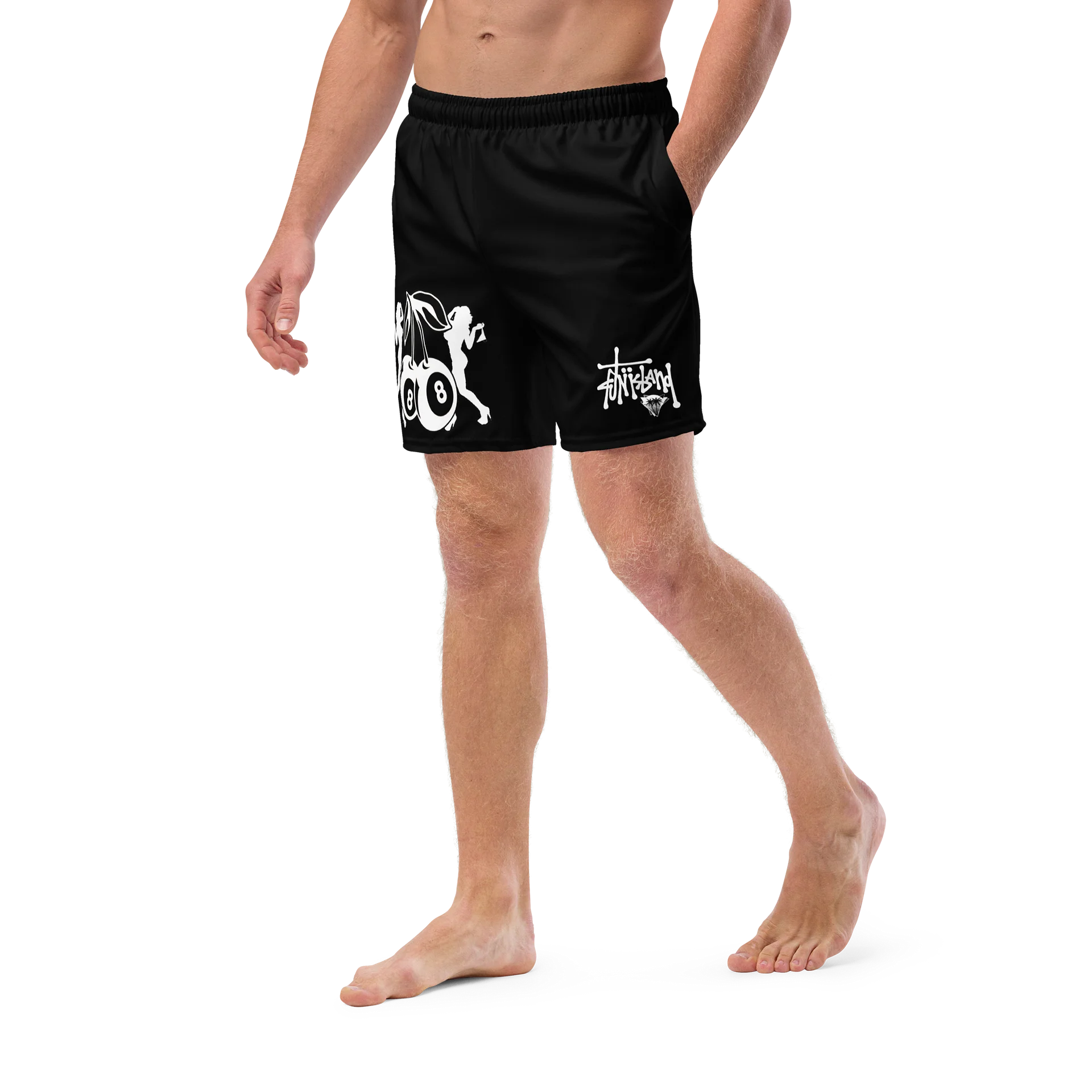 STUSSY 8-BALL SURFBOARD SHORTS SWIM TRUNKS product image (5)