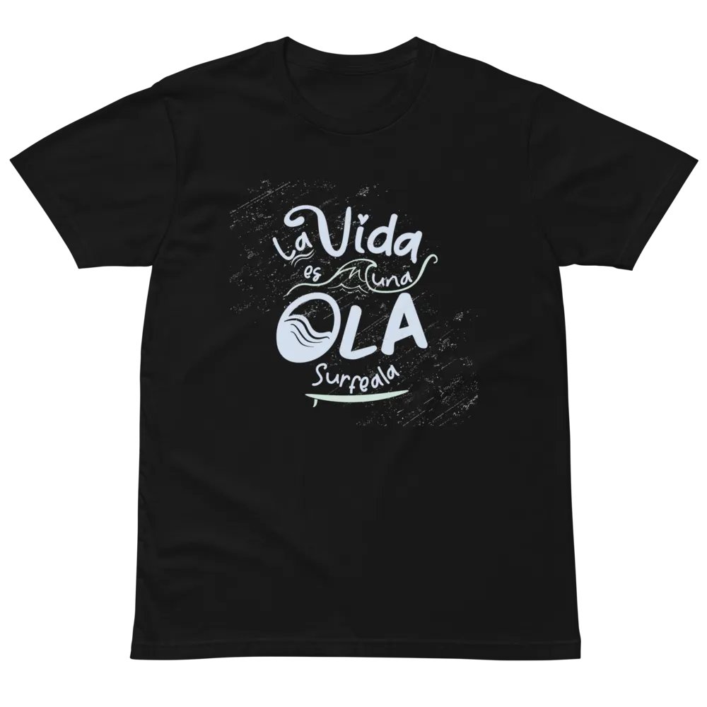 Unisex Premium T-Shirt La vida es una Ola product image (2)