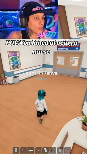 making people feel worse in maple hospital in roblox | I play on YouTube and twitch.tv | #roblox #robloxedit #livestream #twi...