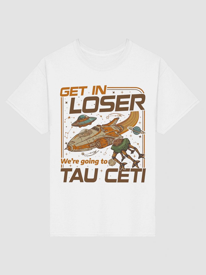 Project Hail Mary Shirt, Get In Loser Tau Ceti Tee, Retro Rocky Alien Shirt, Funny Sci-Fi Bookish Gift, Vintage Space Adventure T-Shirt product image (2)