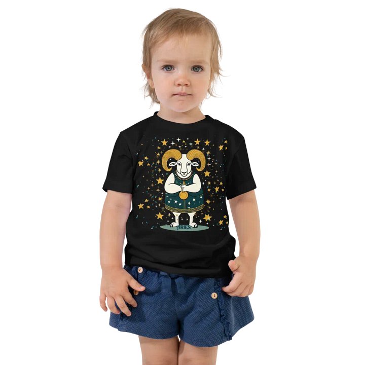 Aries 2025, Adorable Ram, Baby Tee product image (1)