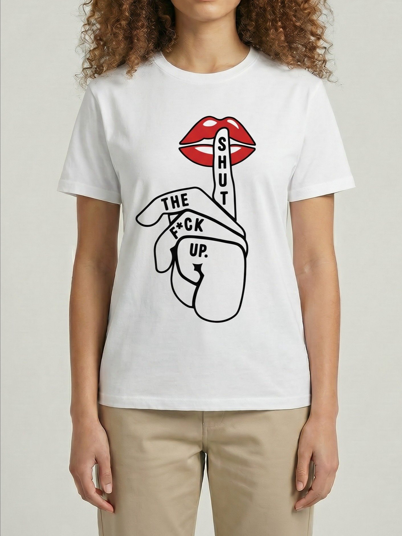 Shut The F*ck Up Funny Adult Humor T-Shirt product image (1)