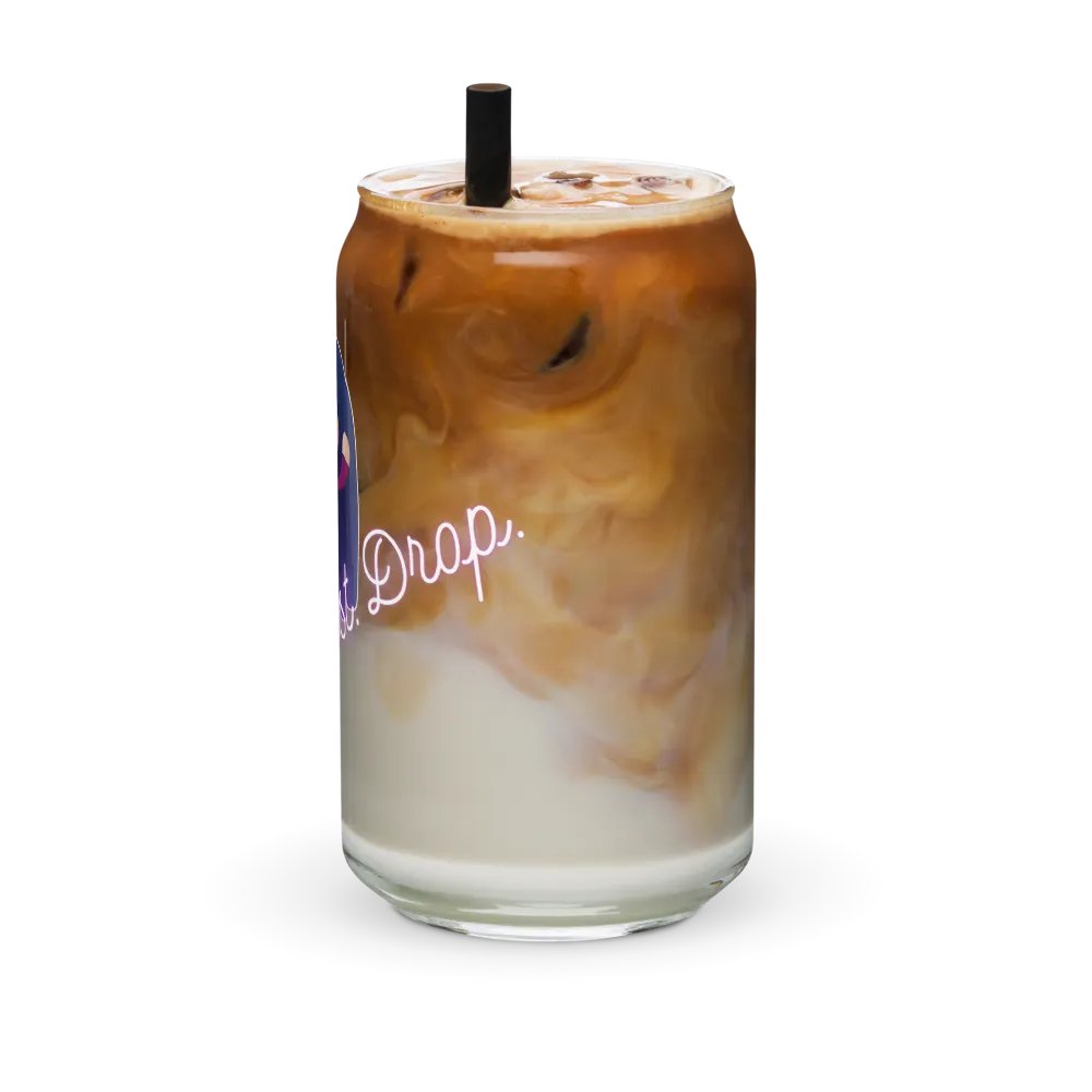 Enjoy Every. Last. Drop Can-shaped glass product image (12)