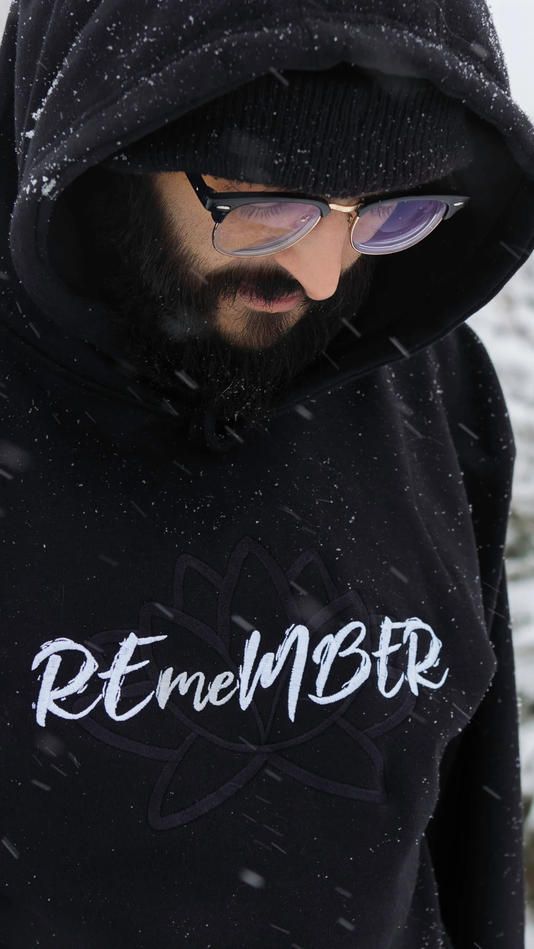 REmeMBER - Embroidered Stealth Lotus Logo product image (6)