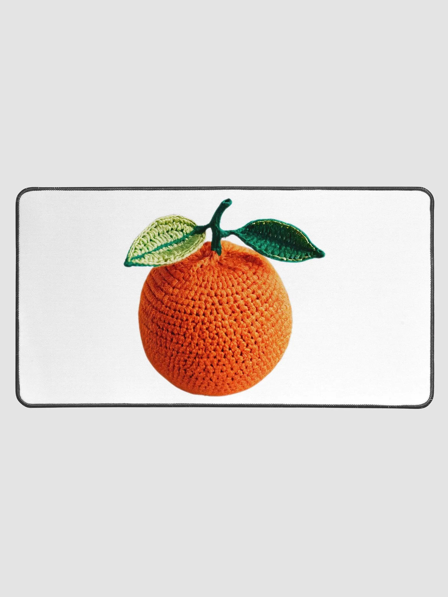 CozyAvocado Desk Mat 15.5" x 31.5" Orange #6 product image (1)