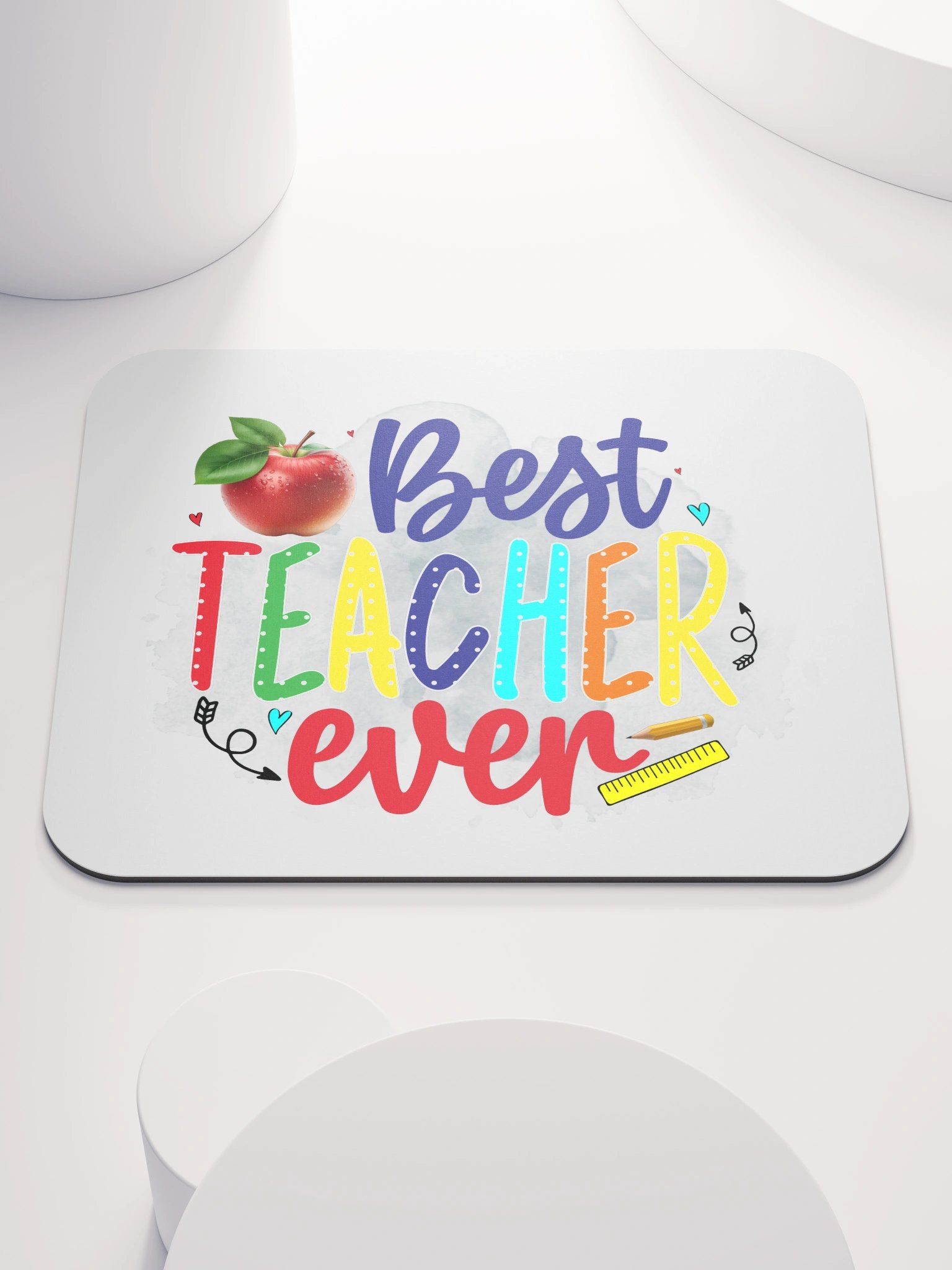 Best Teacher Ever Mouse Pad product image (1)