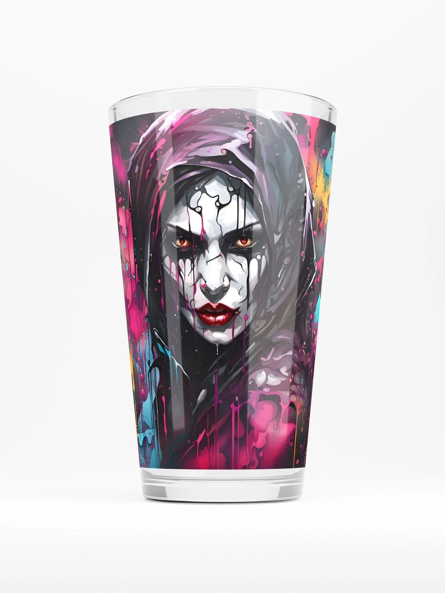 Graffiti Art Vampire Pint Glass product image (1)