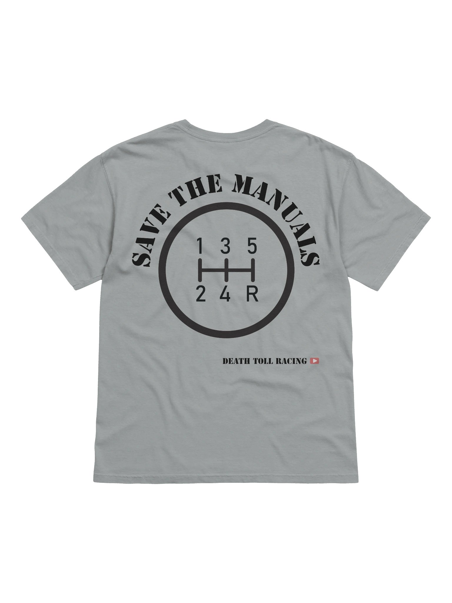 Save The Manuals 5 Speed: Limited Edition T-Shirt product image (1)