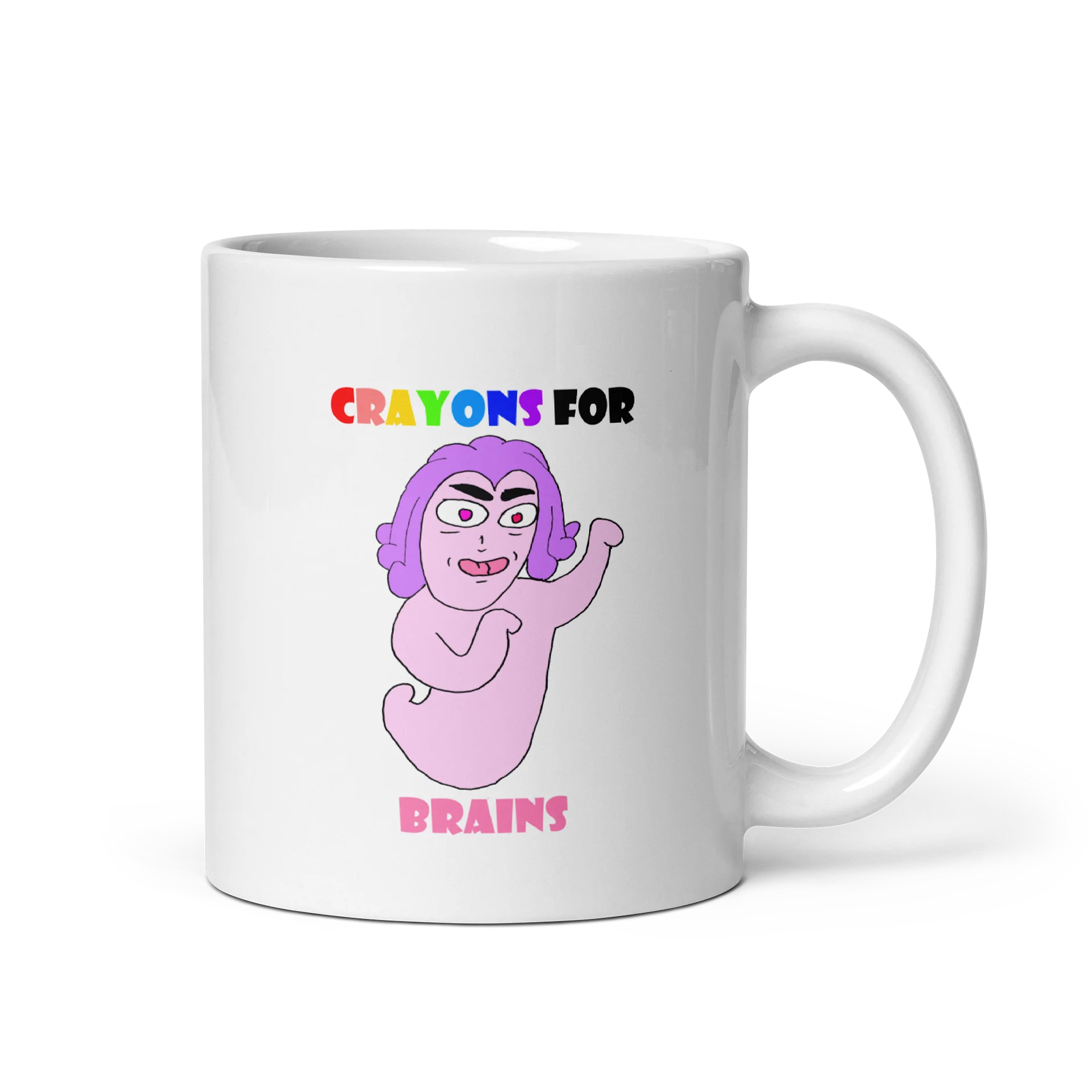 Crayons for Brains Mug product image (2)