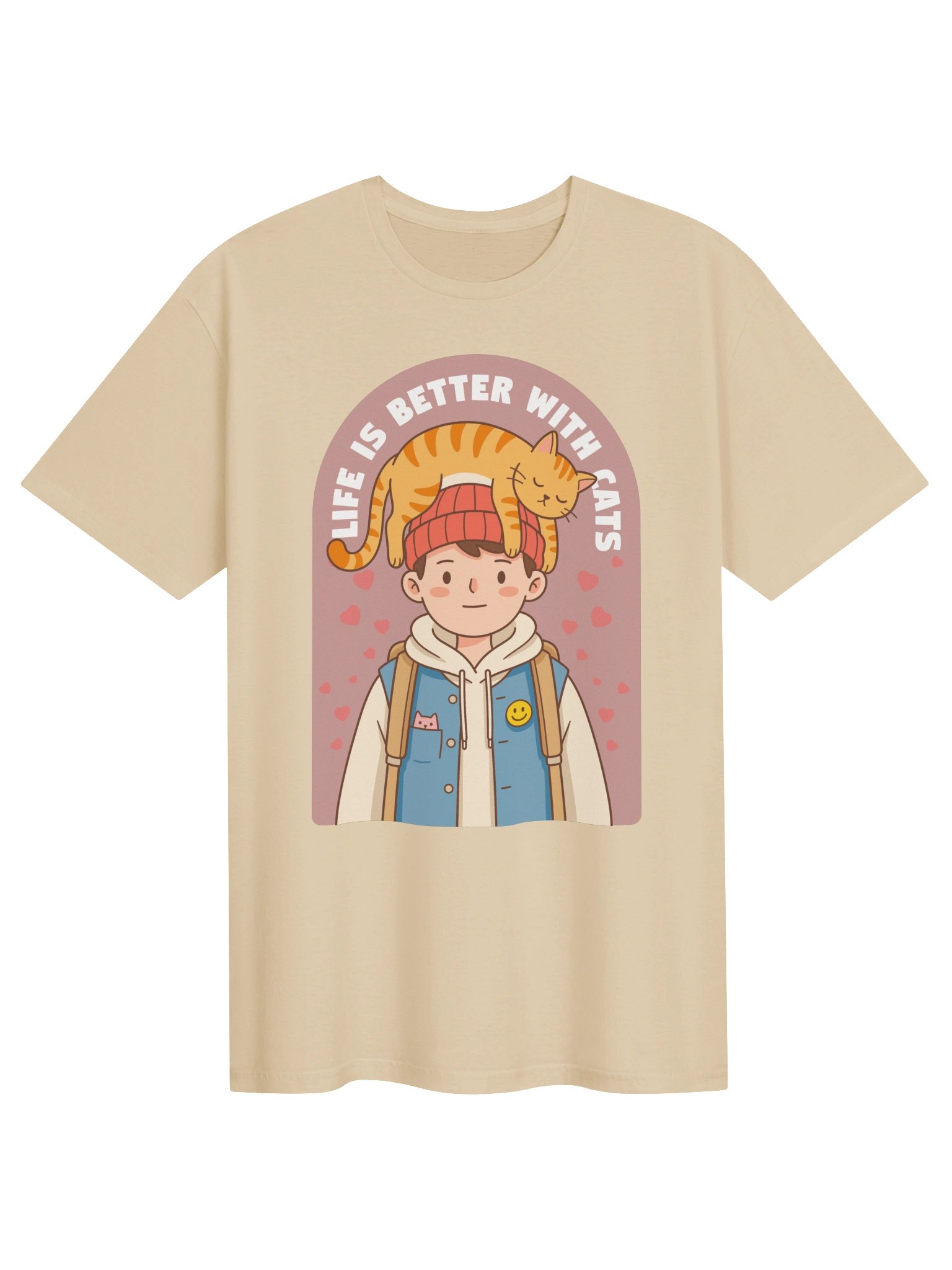 Better with Orange Cat Shirt product image (2)