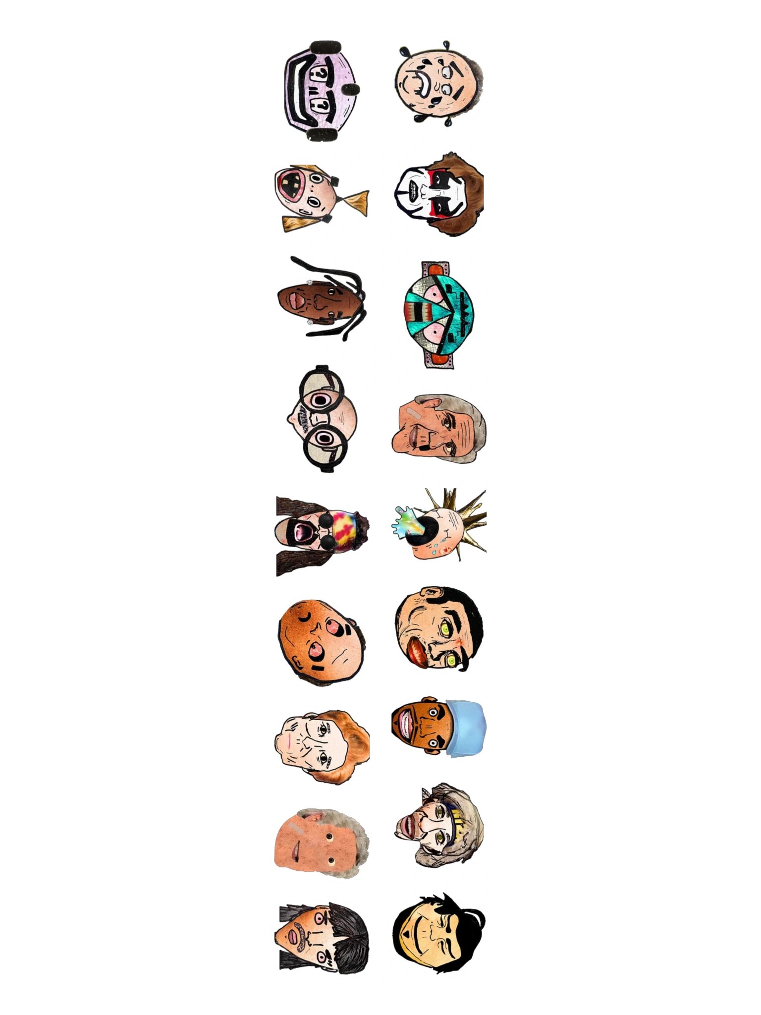 scarjars face decals: the whole cast product image (4)