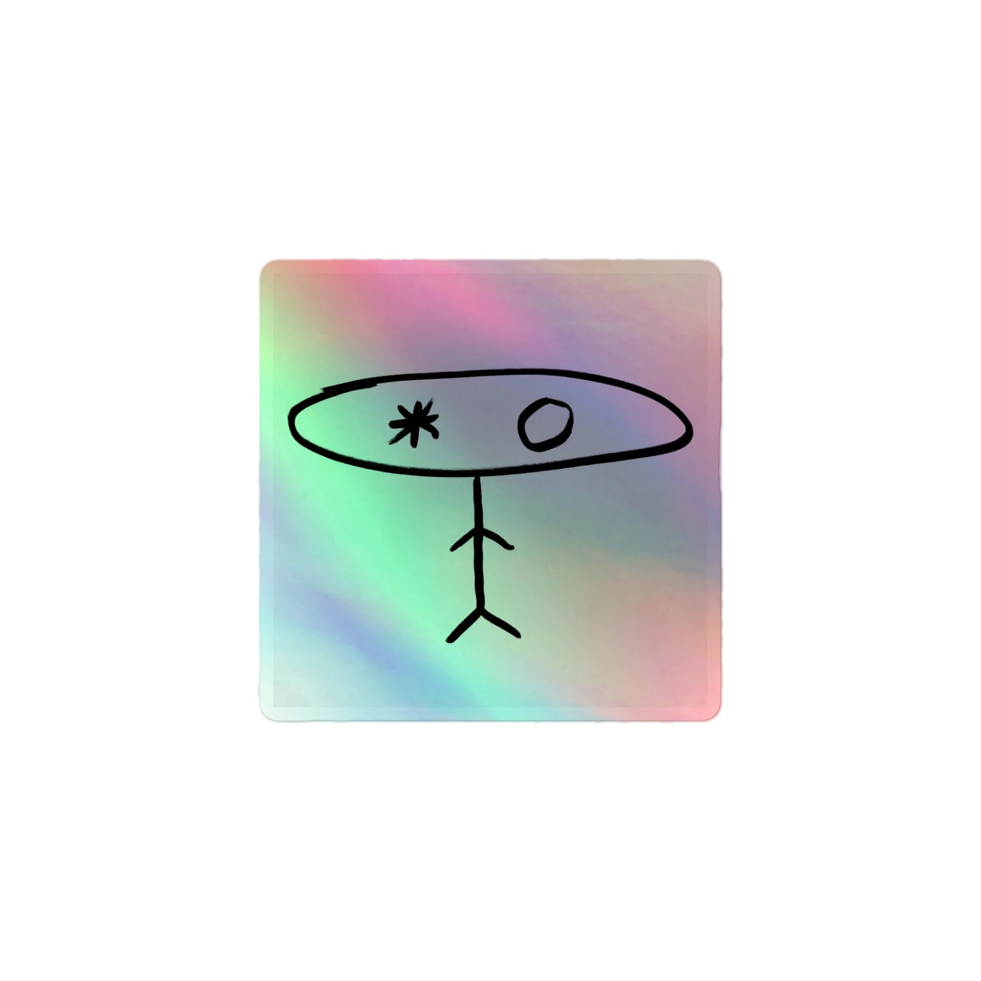 All For Nothing (sticker - holographic) product image (1)