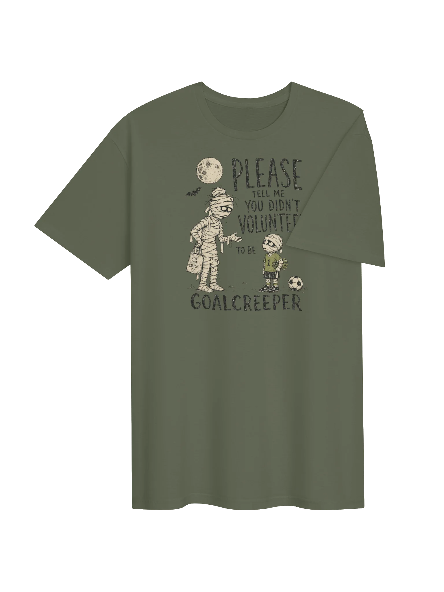 Goalcreeper Halloween Soccer Tee product image (4)