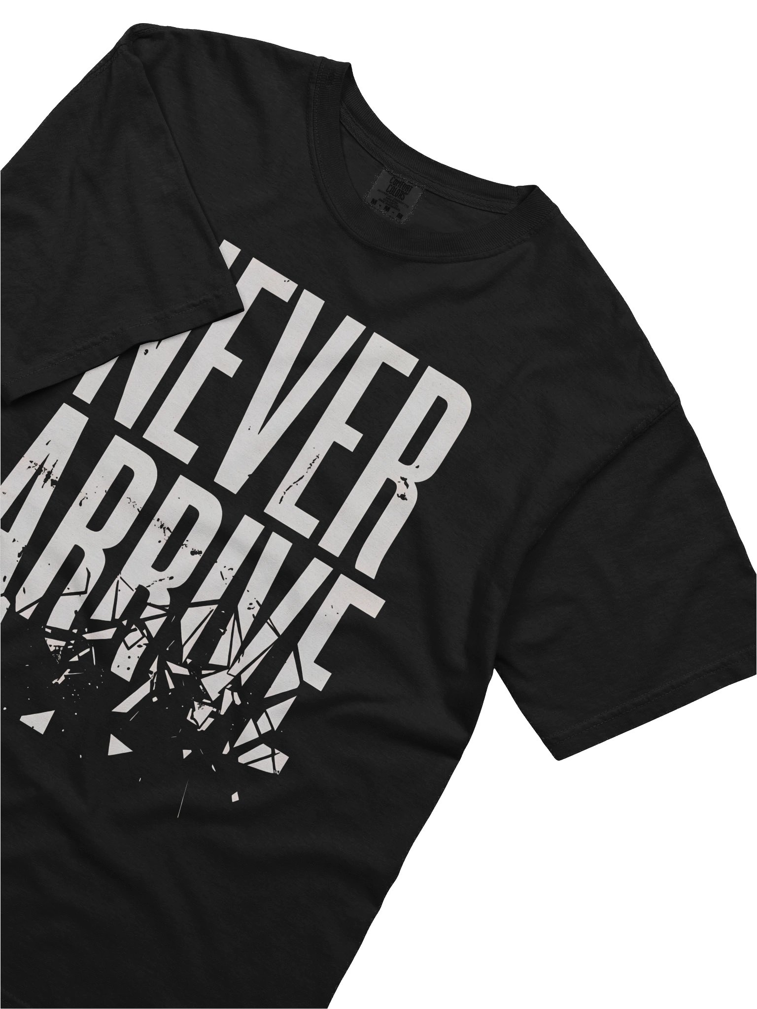 Never Adding Broken-Glass Statement Tee product image (6)