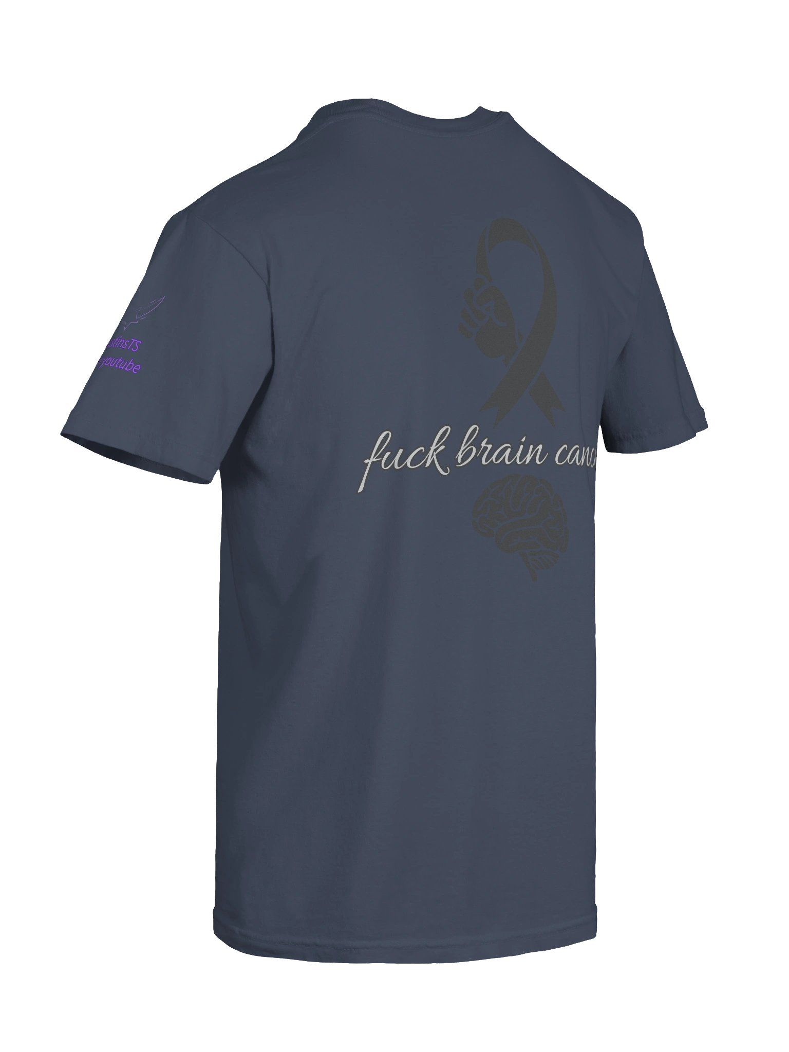 Fuck brain Cancer support Shirts product image (10)