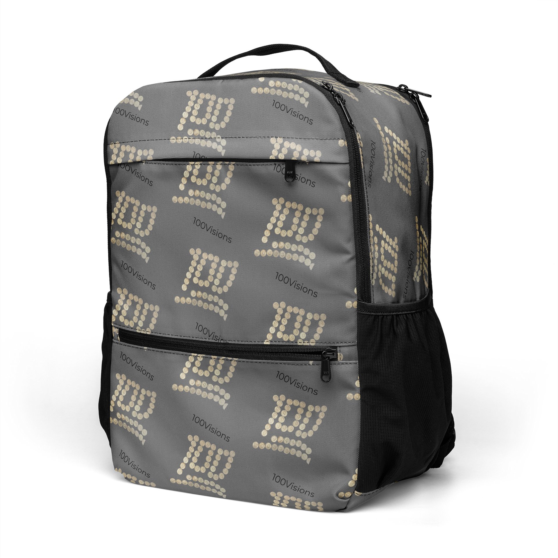 Grey | 100Visions Original | Backpack product image (5)