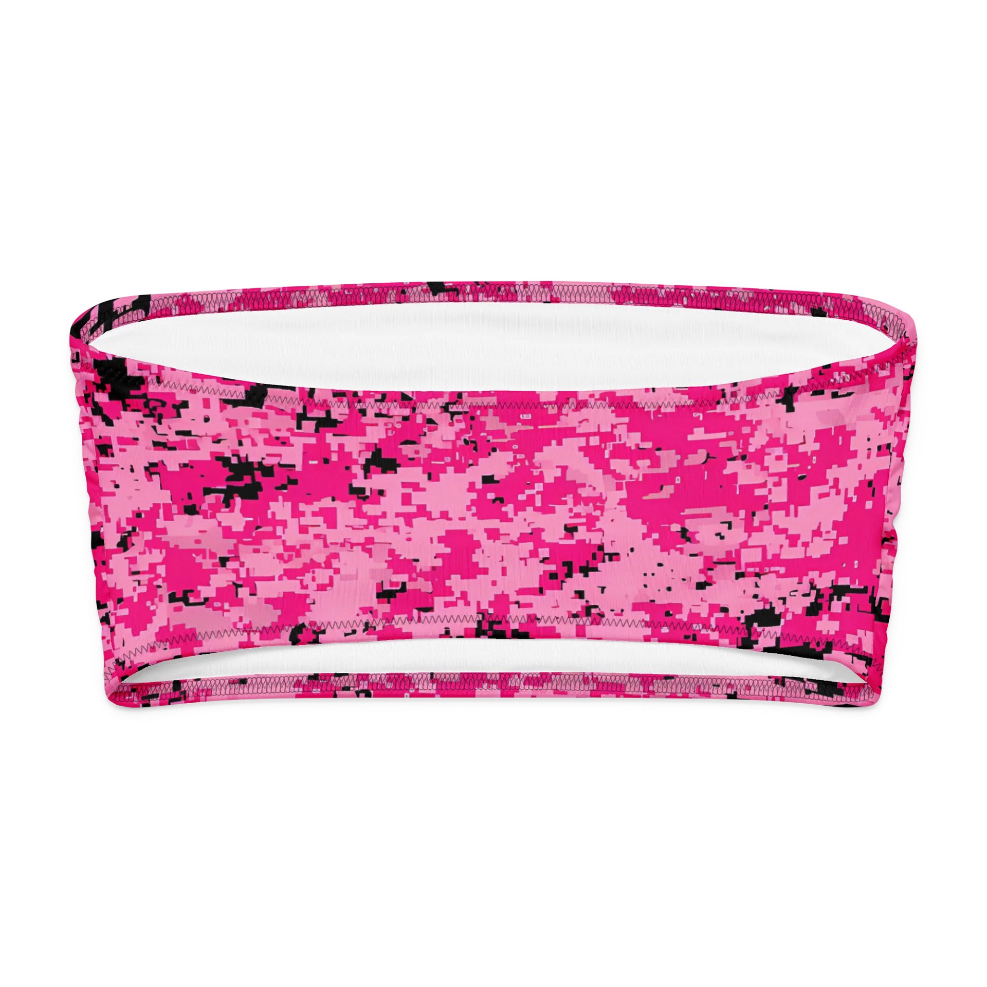 Eclectic Camo Dreams Bandeau Bikini Top product image (7)