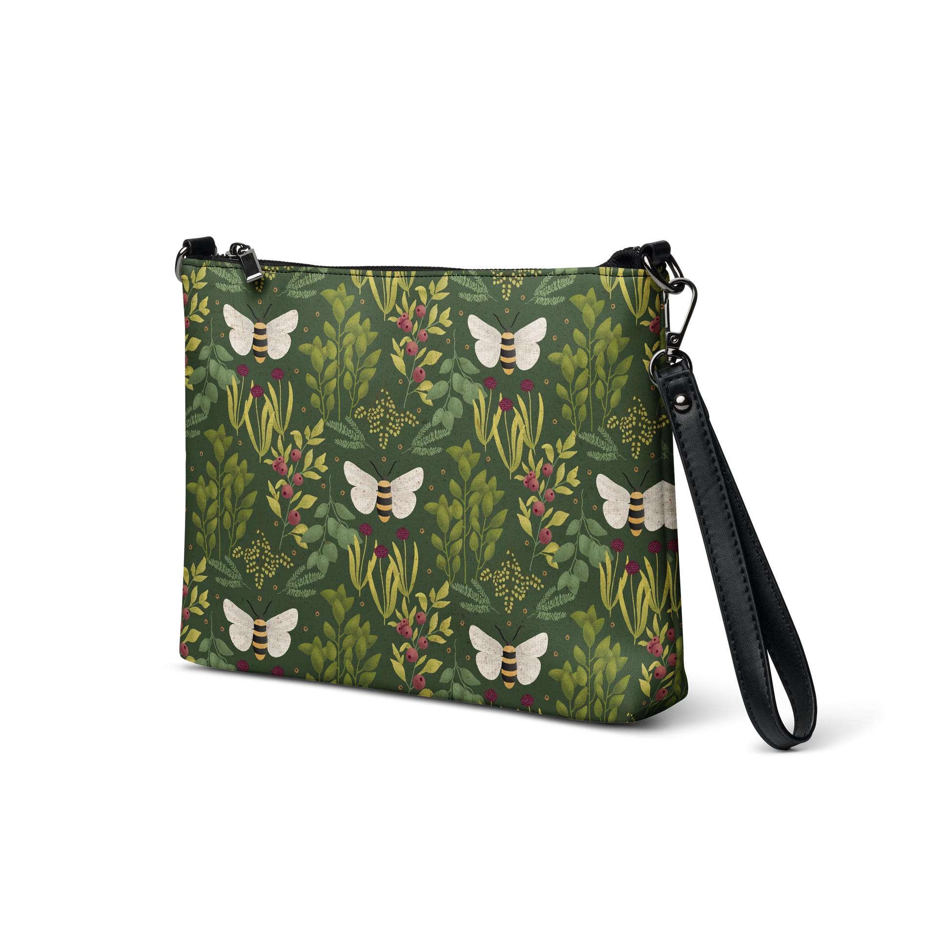 Bees and Foliage Convertible Crossbody Bag product image (2)