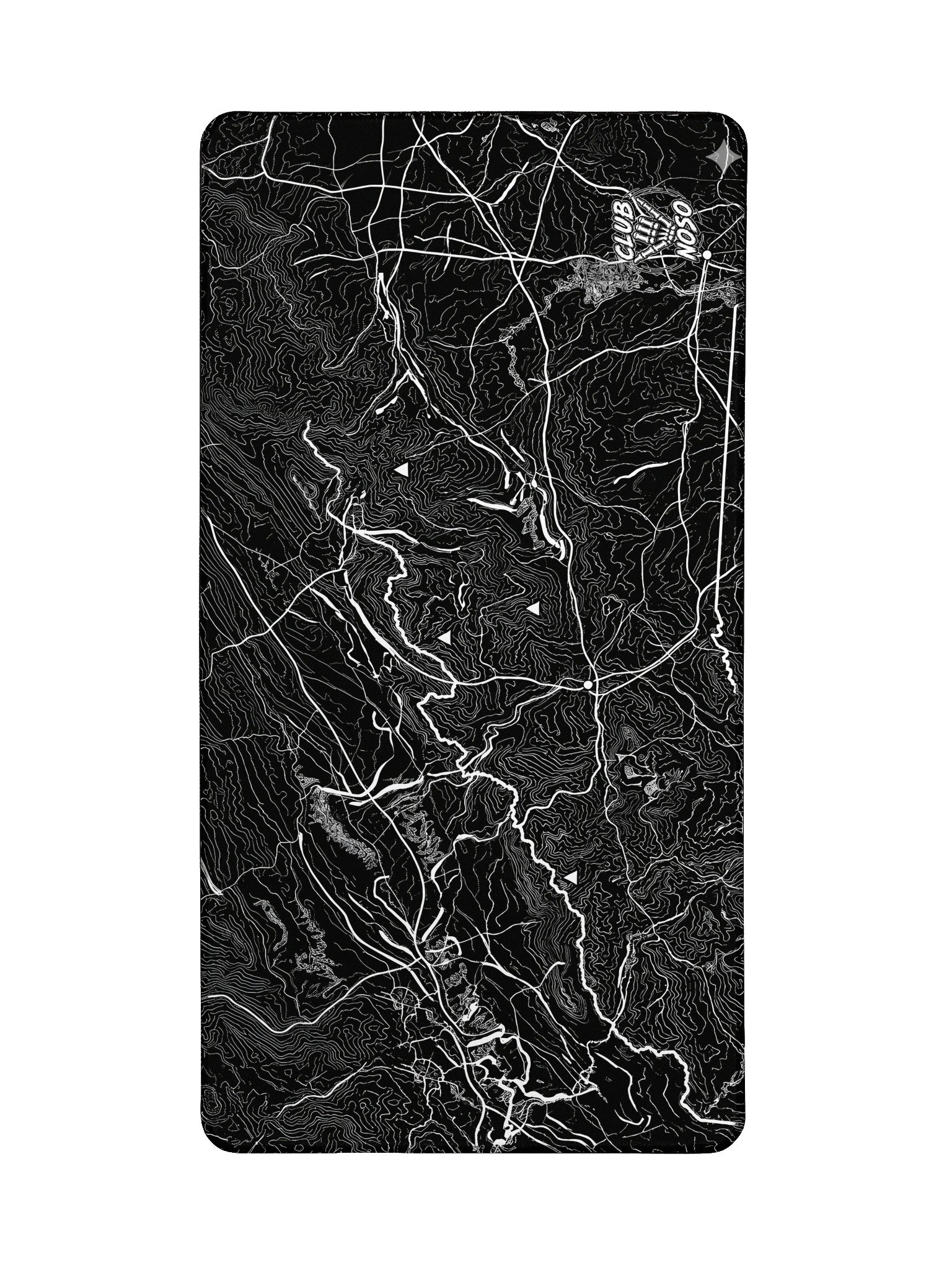 Club Noso Shaka Hand Topographic Desk Mat product image (2)