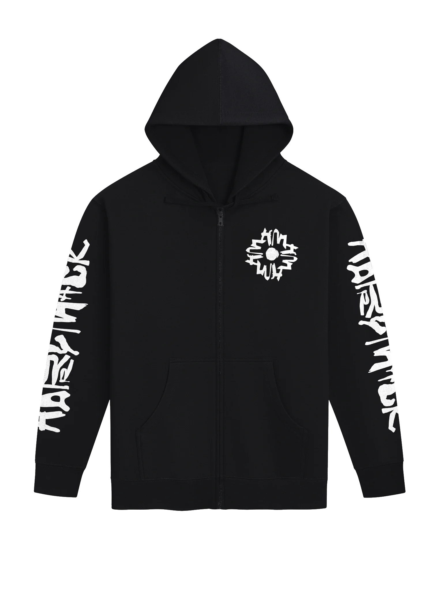 HM Zip Up Hoodie (Black) | Harry Mack
