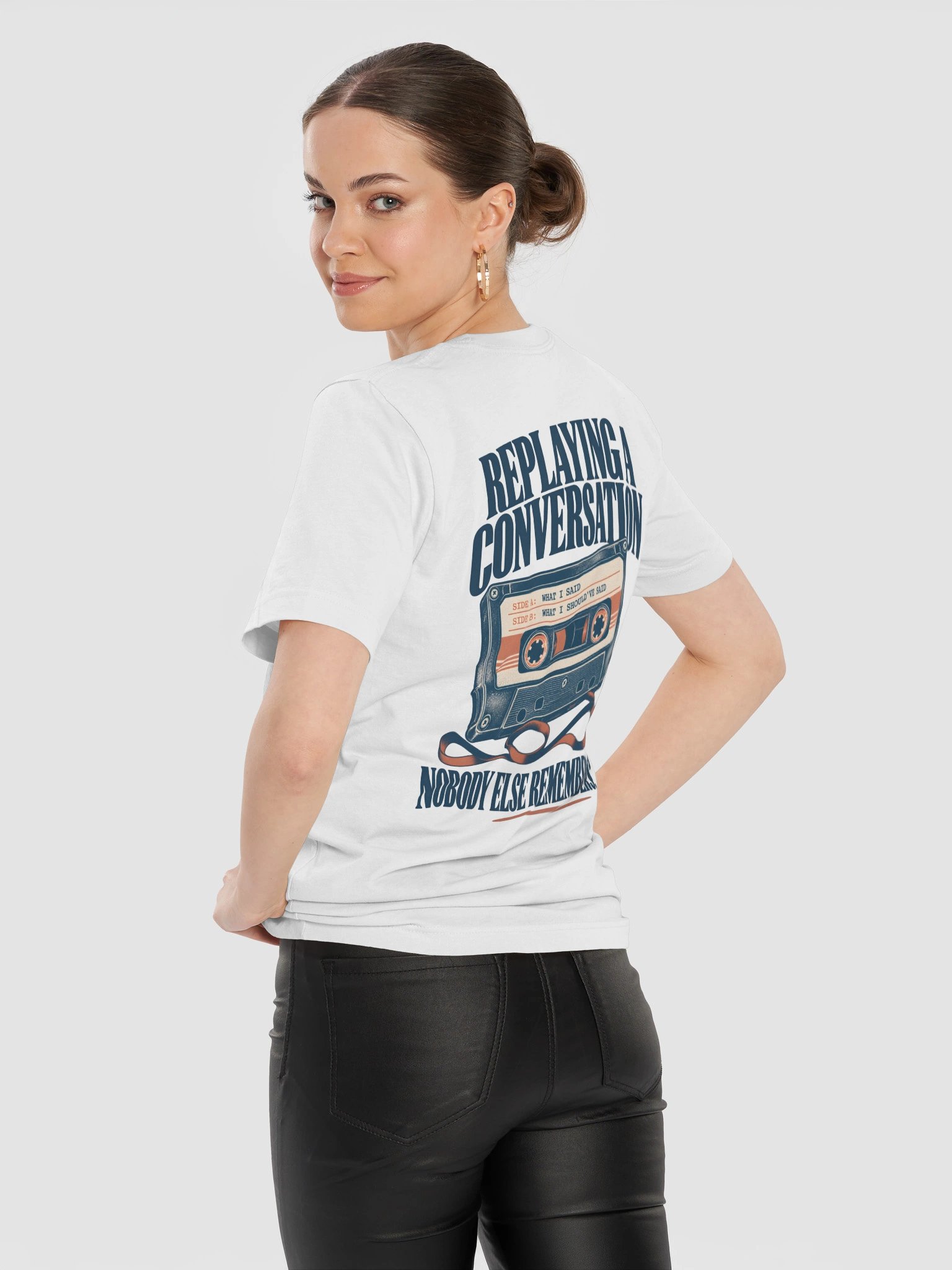 Replaying a Conversation Nobody Else Remembers T-Shirt product image (10)