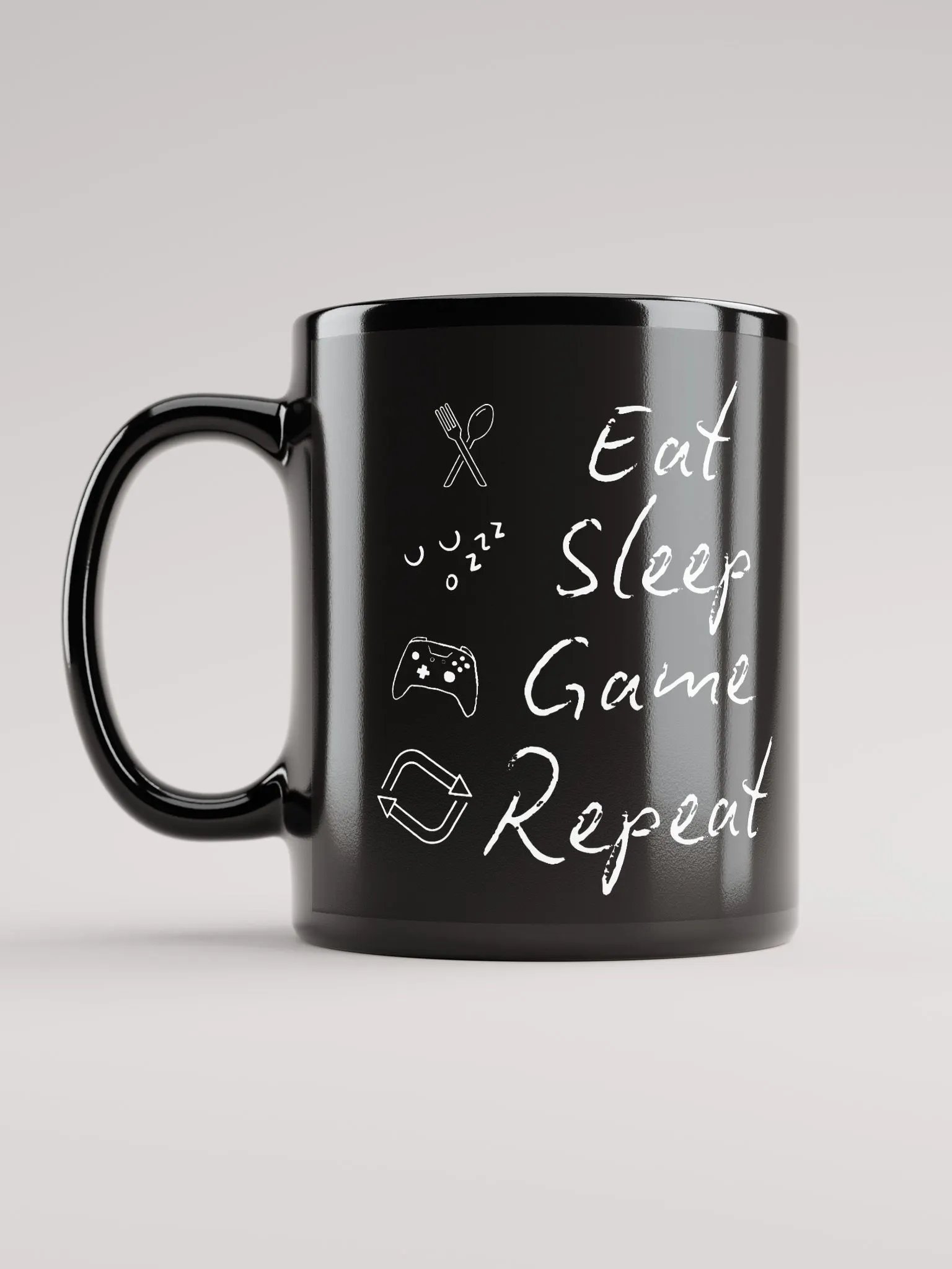 Eat Sleep Game Repeat 1 Mug product image (6)